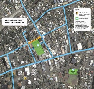 Portion of West Vineyard to close for upgrades